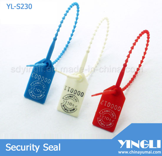 Light Duty Plastic Seal Yl S230