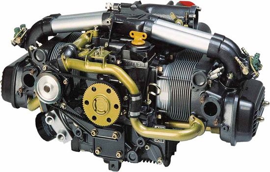 Limbach L2400dfi 74 Kw Four Cylinder Stroke Boxer Engine With Liquid Cooled Heads Electronic Fuel In