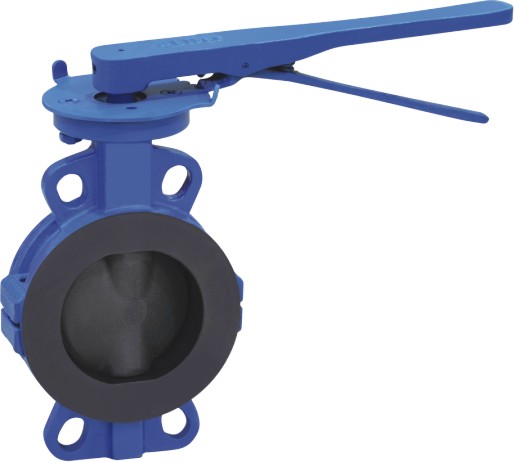 Lined Butterfly Valve Wafer Type