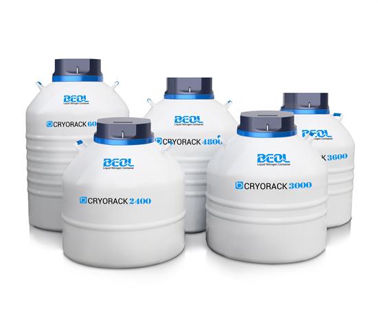 Liquid Nitrogen Tank Cryorack Series