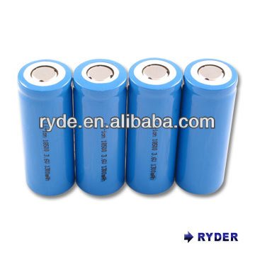 Lithium Ion 18650 3 6v 2000mah Cylindrical Rechargeable Battery