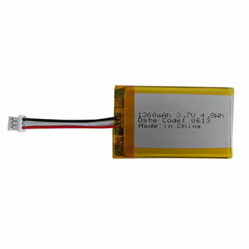 Lithium Polymer Battery 604043 1 300mah For Gps Smartphone