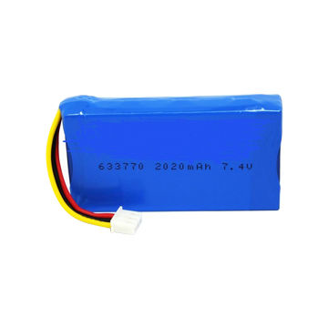 Lithium Polymer Battery 7 4v 2 020mah For Gps Security Products