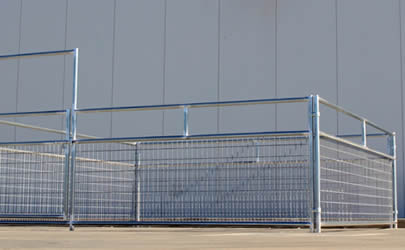 Livestock Fence Panels With Welded Wire Mesh