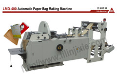 Lmd 400 Automatic Speed Sharp Bottom Paper Bag Making Machine