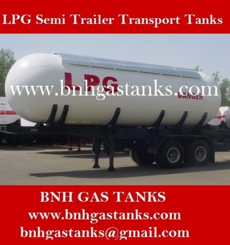 Lpg Semi Trailer Transport Tanks