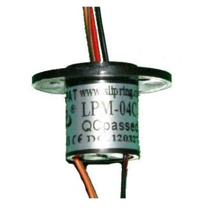 Lpm04 Smooth Running Miniature Capsule Electrical Slip Ring With 4 Circuits