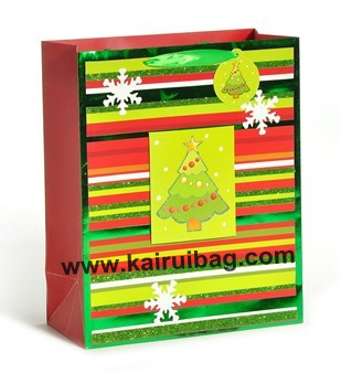 Lucky Christmas Tree Gift Bag Packaging Kr224