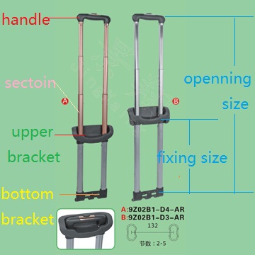 Luggage Cart Handle Trolly