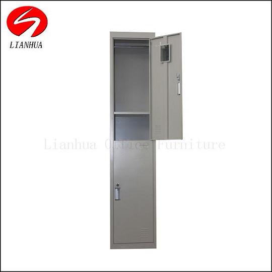 Luoyang Lianhua Steel Double Door Locker Two Tier Clolrful
