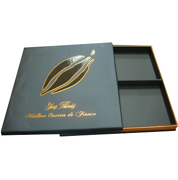 Luxury Chocolate Packaging Paper Box With Hot Stamping