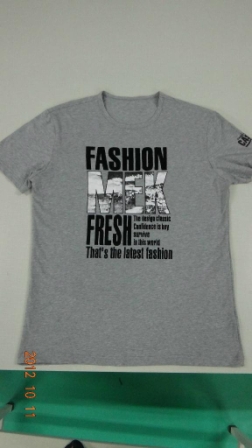 Men S 100 Cotton Cvc Printed T Shirt