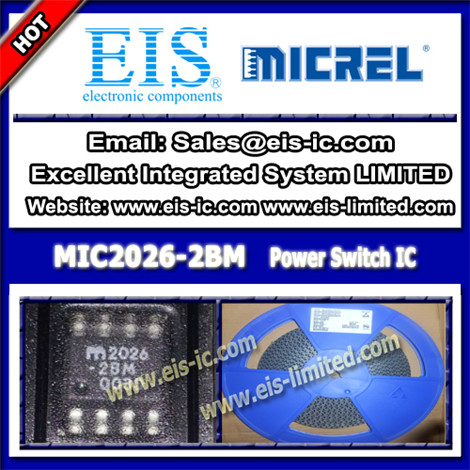 Mic2026 2bm Micrel Switch Ic Dual Channel Soic 8