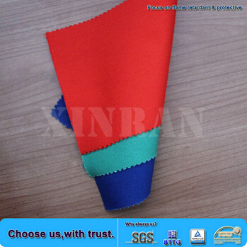 Miner Overall Fire Flame Retardant Dying Cn Textile