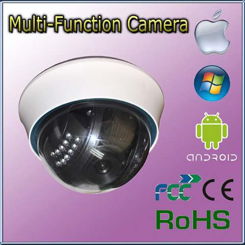Mini Indoor Dome Security Wifi Ir Ip Network Camera
