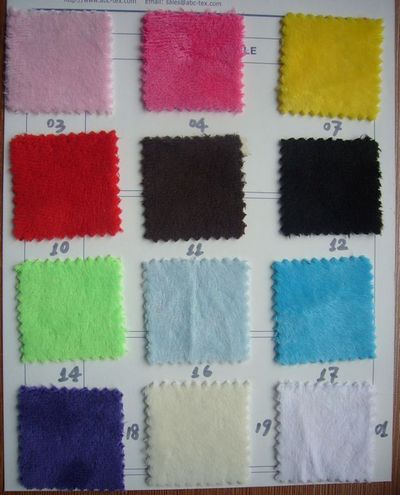 Minky Fabric On Spot 11 Colors Available