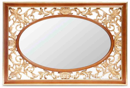 Mirror Wooden Frame Dressing Decoration Console Ag 302
