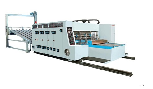 Mjbl 1 Series High Speed Corrugated Paperboard Flexo Printing Slotting And Stacking Machine Automati