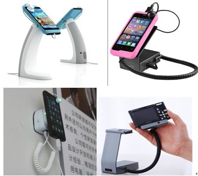 Mobile Phone Charger Stands Holders Mounts Anti Theft Devices