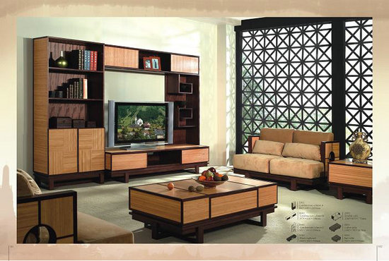 Modern Bamboo Wood Living Room Furniture