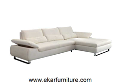 Modern Sofa White Leather Yx260
