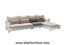 Modern Sofa White Leather Yx261