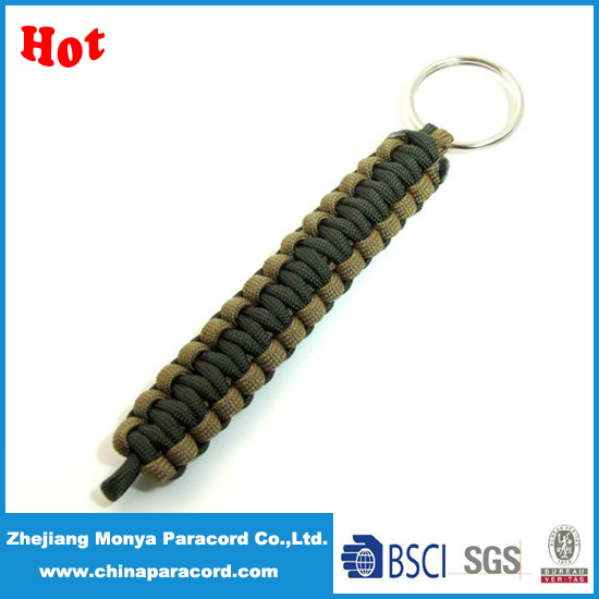 Monya 2 Colors Weave Paracord Keychain