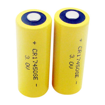 Ndustrial 3 0v Primary Limno2 Lithium Battery Cr17450 For Bosch Power Tools Military Applications