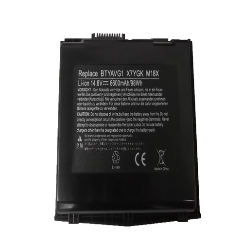 New Arrive 96wh 12 Cells Genuine Notebook Laptop Battery For Dell Alienware M18x R1 R2 Btyavg