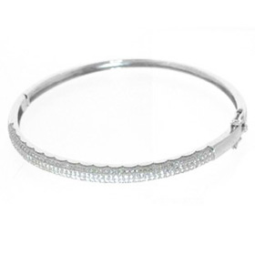 New Design 925 Sterling Silver Bangle Bracelets Jewelry