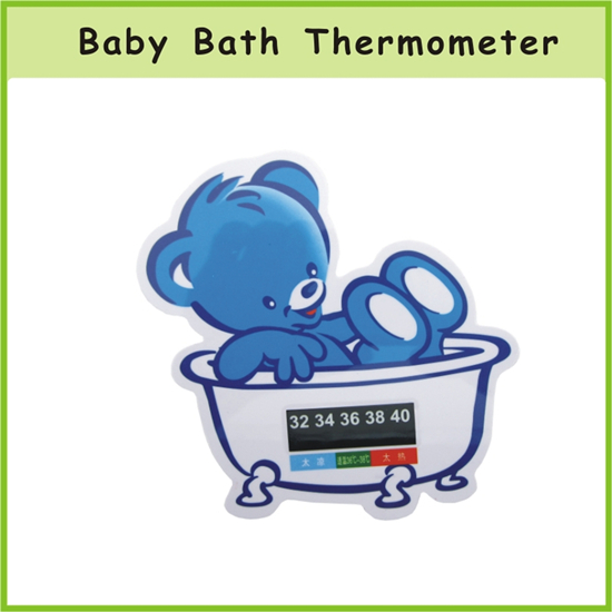 Oem Cartoon Shape Color Change Baby Bath Thermometer