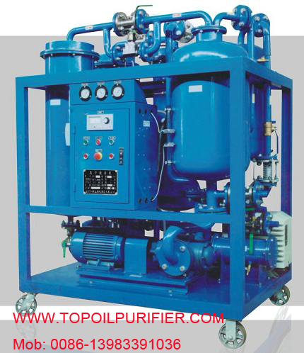 Oil Purifier Machine For Seriously Emulsified Turbine Series Ty Filtration Gas Recycle