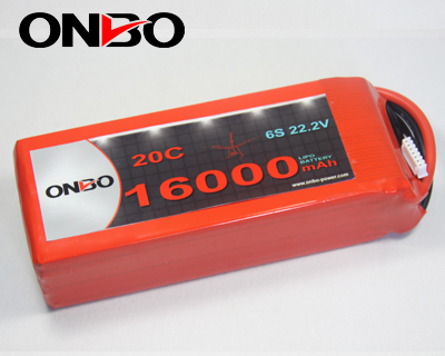 Onbo 16000mah 22 2v 20c 6s1p Lipo Battery Pack