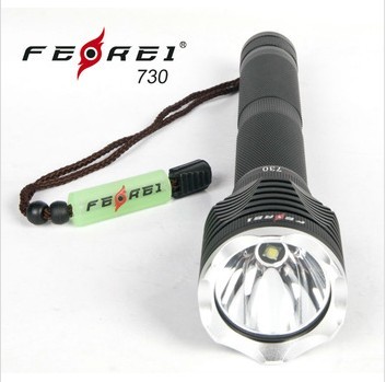 Optional Battery Body Length High Power Flashlight 730