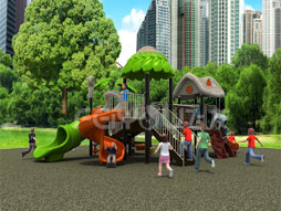 Outdoor Playground Equipment Slide For Kids Fy02201
