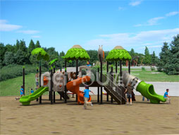 Outdoor Playground Equipment Slide For Kids Fy02401