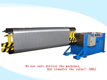 Ovalizer Tubeformer Air Duct Forming Machine