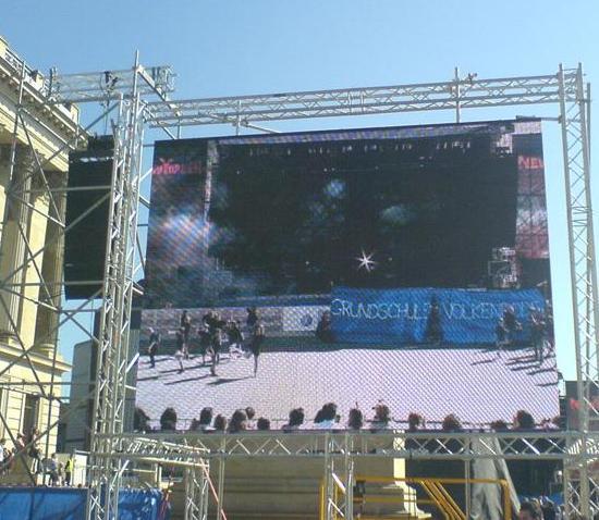 P10 Full Color Led Display For Outdoor Advertising