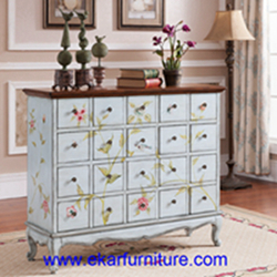 Painted Cabinet Wooden Sideboard Jx 0965
