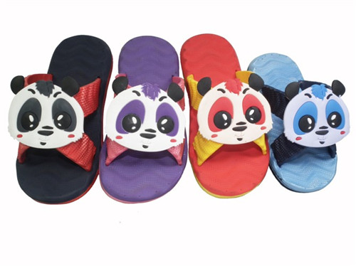 Panda Children S Flip Flops