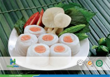 Pangasius Rolled With Salmon