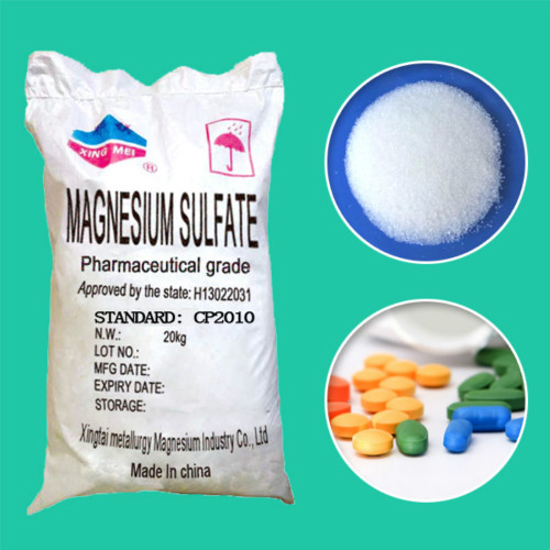 Pharma Grade Magnesium Sulphate Usp Ep Cp Gmp