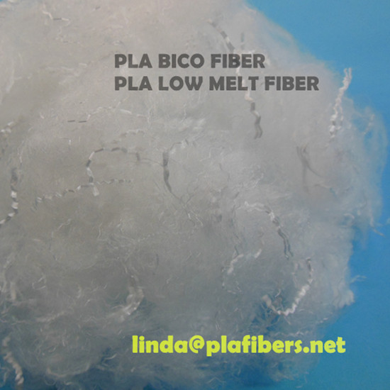 Pla Polylactic Acid Bicomponent Fiber Low Melt