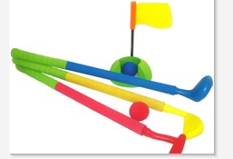 Plastic Golf Club Toy Promotion Toys
