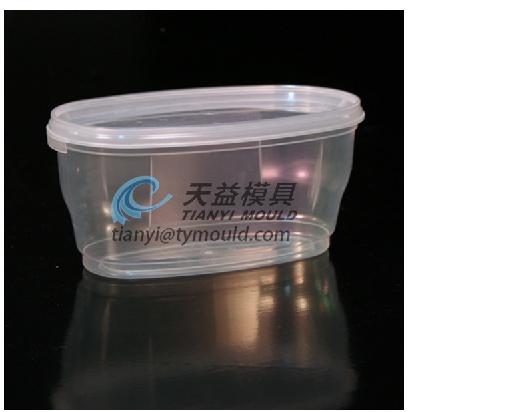 Plastic Injection Thin Wall Microwave Container Mould