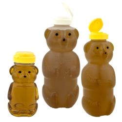 Plastic Ldpe Honey Bear Bottles