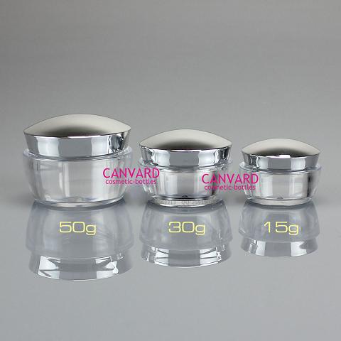 Plastic Lotion Jar Eye Cream Skin Care Jars