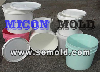 Plastic Mould For Pail Or Bucket