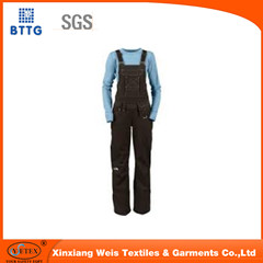 Polyester Cotton Working Garment Bib Pants For Welding Industry