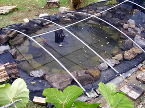 Polypropylene Pond Netting Cheapest Way To Protect Your Fish